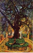 Chaim Soutine Small Place in the Town oil painting on canvas